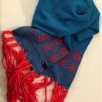 Accessoires textile Femme Echarpes / Etoles / Foulards Protest Echarpe Protest bleu turquoise et rose Multicolore