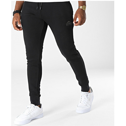 Vêtements Homme Pantalons de survêtement Helvetica Jogging  noir - BURGAM BLACK Noir