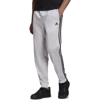 Vêtements Homme Pantalons de survêtement adidas Originals Essentials Warm-Up Tapered 3-Stripes Blanc