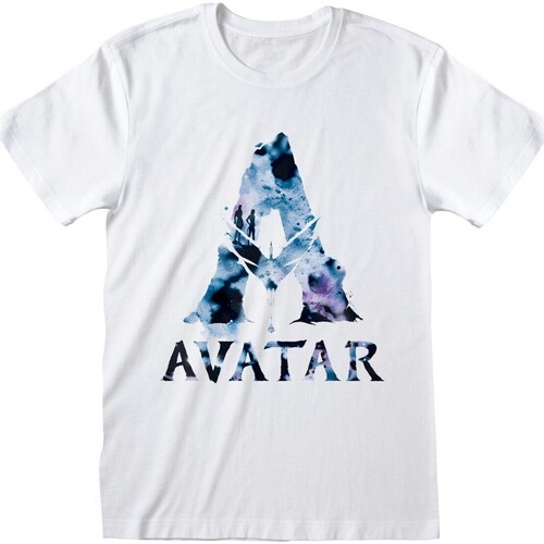 Vêtements T-shirts manches longues Avatar HE1255 Blanc