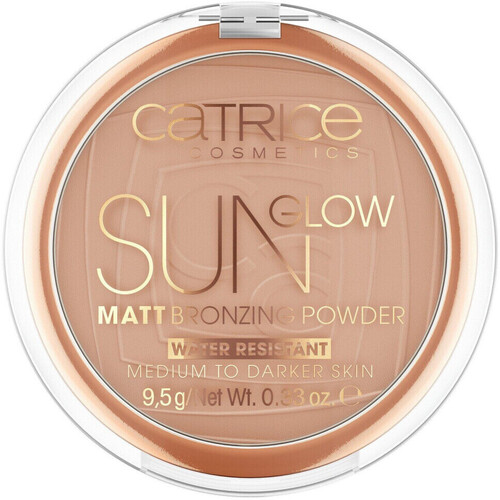 Beauté Femme Blush & poudres Catrice Poudre Bronzante Sun Glow Matt - 30 Medium Bronze Marron