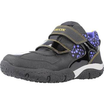 Chaussures Fille Plat : 0 cm Geox J BALTIC GIRL B WPF Noir