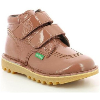 Chaussures Fille Bottines Kickers Neovelcro, Bottes & Bottines Souples Fille Rose