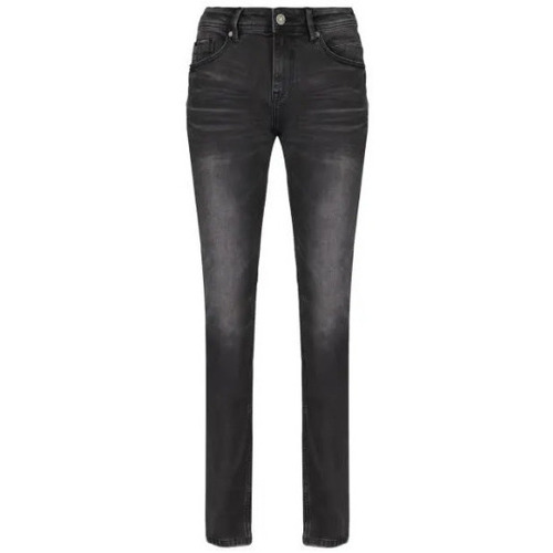 Vêtements Homme Jeans skinny Deeluxe - Jean contrast-trim slim - noir Noir