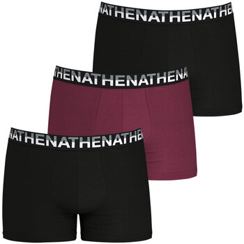 Sous-vêtements Homme Boxers Athena Lot de 3 boxers homme Eco Pack Noir