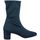 Chaussures Femme Boots Pao boots stretch velours Marine
