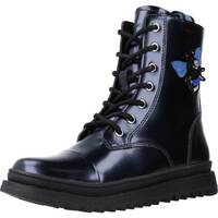 Chaussures Fille Bottes Geox J GILLYJAW GIRL A Bleu