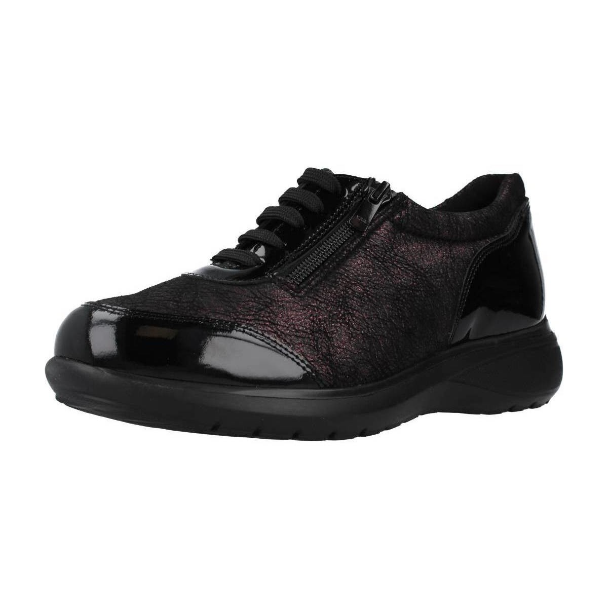 Chaussures Femme Baskets mode Pinoso's 8218G Noir