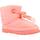 Chaussures Fille Bottes UGG CLASSIC MAXI SHORT Rose