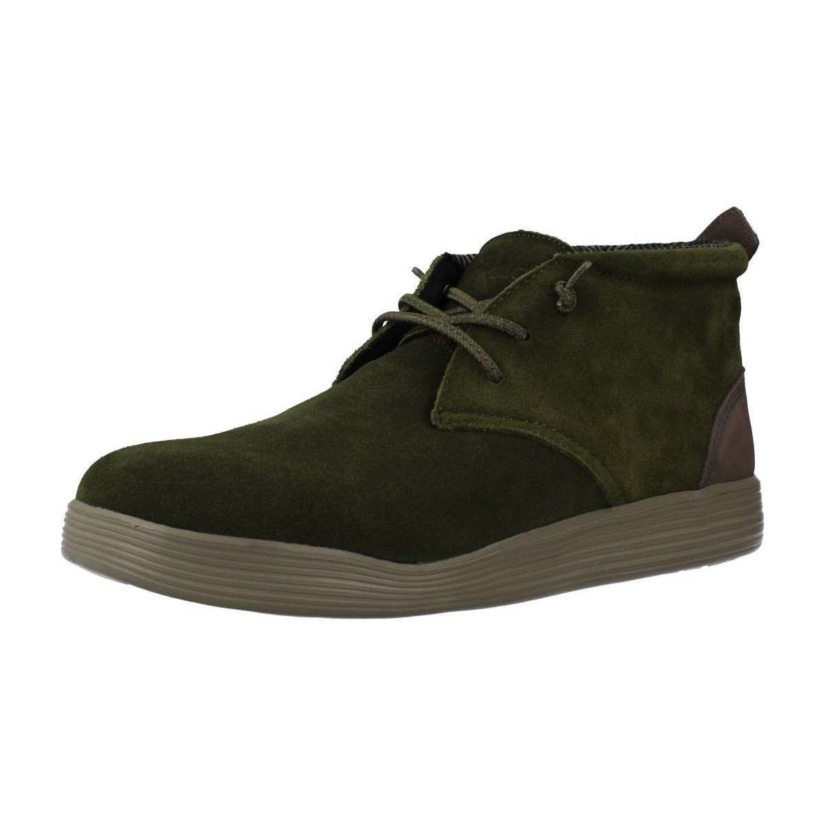 Chaussures Homme Bottes HEY DUDE JO SUEDE Vert