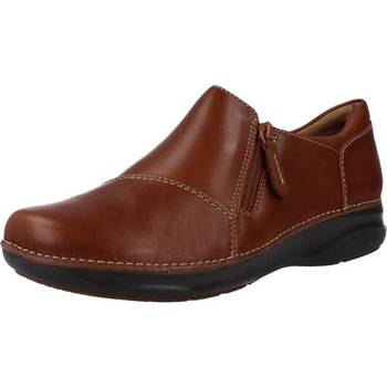 Chaussures Derbies & Richelieu Clarks APPLEY ZIP Marron