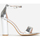 Chaussures Femme Sandales et Nu-pieds La Modeuse 63176_P143614 Argenté