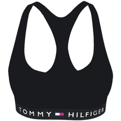 Vêtements Femme Brassières de sport Tommy Hilfiger Brassiere en velours  Ref 58669 BDS Noir Noir