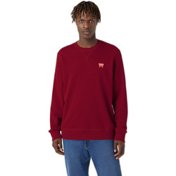 Vêtements Homme Sweats Wrangler Sweatshirt ras du cou  Sign Off red