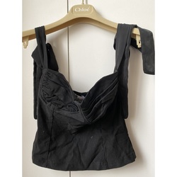 Vêtements Femme Tops / Blouses Sans marque Haut style corset inspiration Orseund Iris Noir
