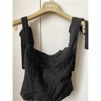 Sans marque Haut style corset inspiration Orseund Iris Noir