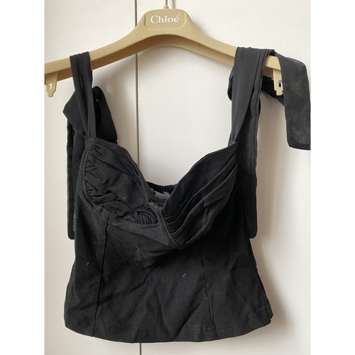 Vêtements Femme Rideaux / stores Sans marque Haut style corset inspiration Orseund Iris Noir