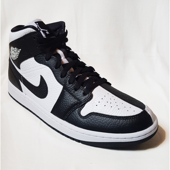 Chaussures Homme Baskets montantes Nike Air Jordan 1 Mid Invert Black White WMNS - DR0501-101 Noir