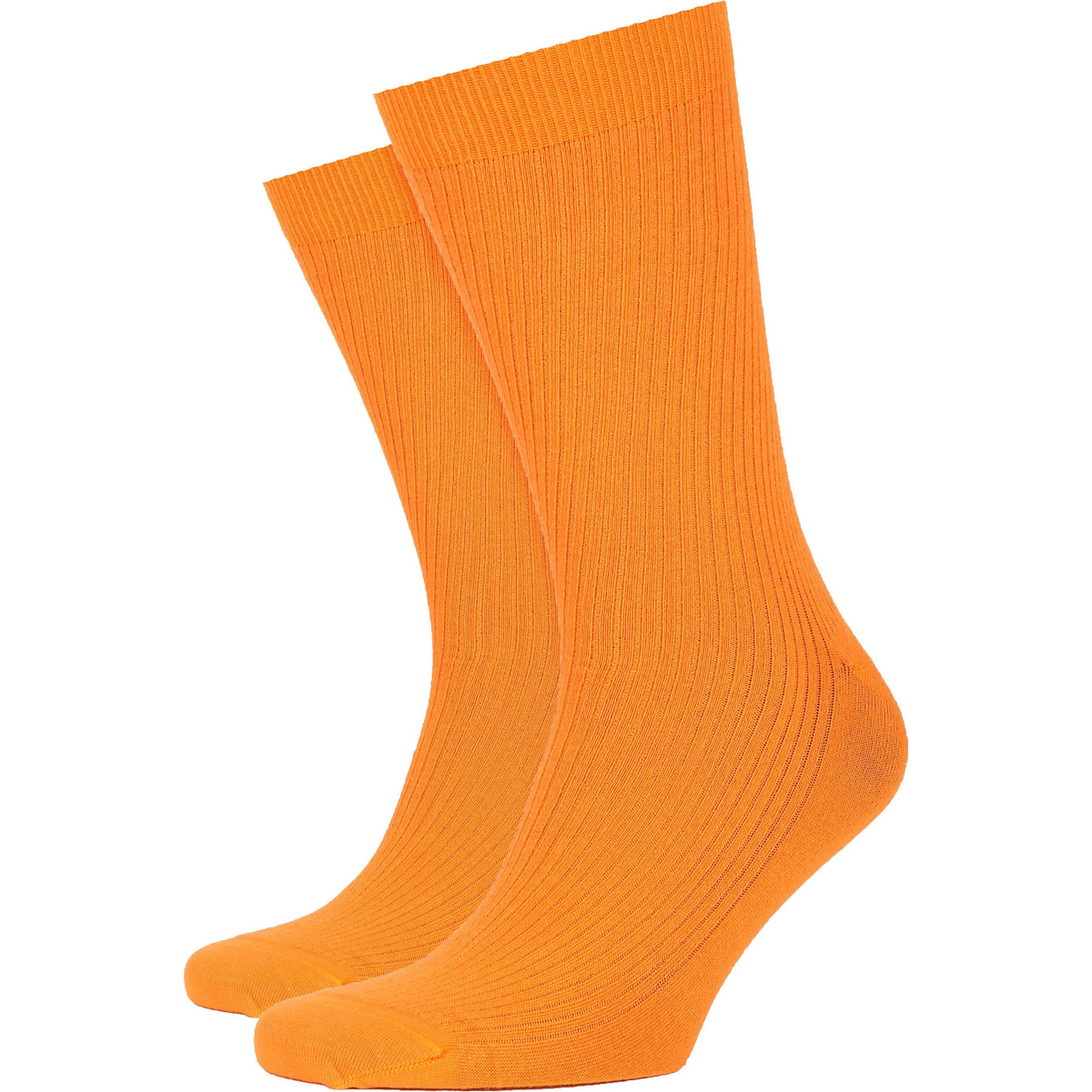 Accessoires Homme Chaussettes Colorful Standard Colofrul Standard Chaussettes Sunny Orange Orange