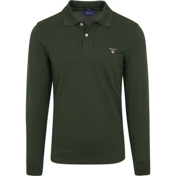 Vêtements Homme T-shirts & Polos Gant Polo Rugger Vert Foncé Vert