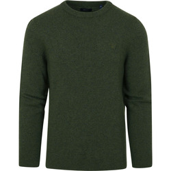 Vêtements Homme Sweats Gant Pull Laine Vert Foncé Mélangé Vert