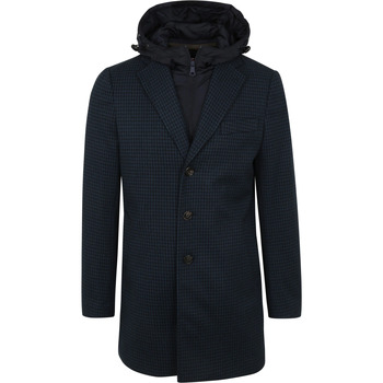 Vêtements Homme Vestes de survêtement Suitable Manteau à capuche Marine Bleu