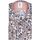 Vêtements Homme Chemises manches longues R2 Amsterdam R2 Chemise Col Italien Blanche Impression Fleurs Multicolore