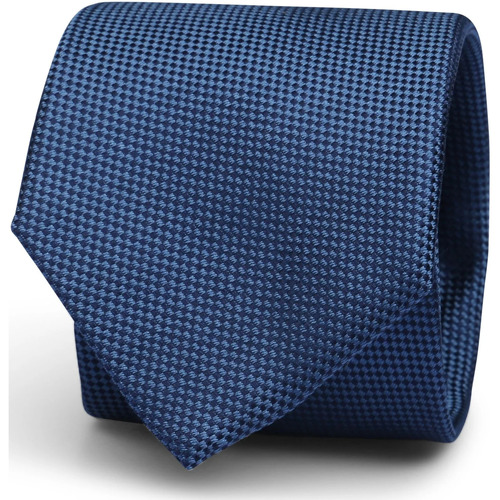 Vêtements Homme Cravates et accessoires Suitable Cravate Denim Bleu Soie Bleu