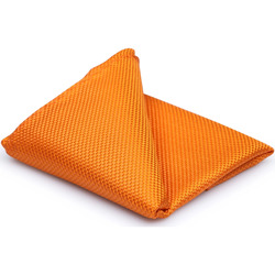 Vêtements Homme Cravates et accessoires Suitable Pochette de Costume Soie Orange Orange
