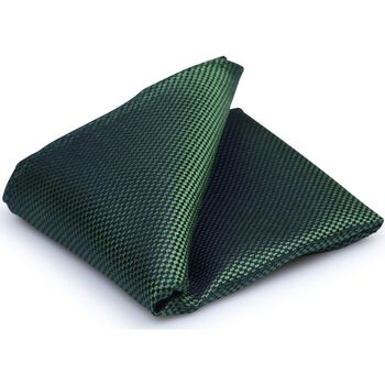 cravates et accessoires suitable  pochette de costume soie vert 