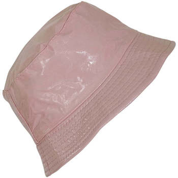 Accessoires textile Femme Chapeaux Chapeau-Tendance Bob de pluie vinyle Rose