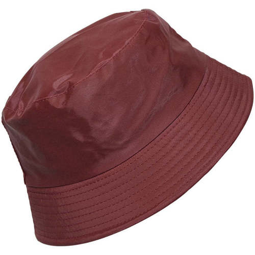 Accessoires textile Femme Chapeaux Chapeau-Tendance Bob de pluie satiné Rouge