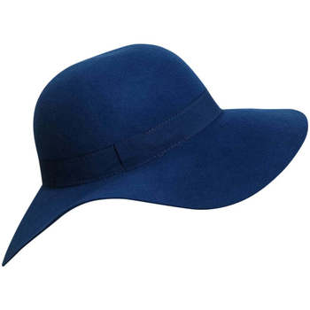 Accessoires textile Femme Chapeaux Chapeau-Tendance Chapeau capeline en laine PAULA T57 Bleu roi