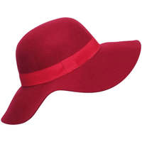 Accessoires textile Femme Chapeaux Chapeau-Tendance Chapeau capeline en laine PAULA T55 Rouge