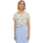 Vêtements Femme Tops / Blouses Object Top Victoria S/S - Marine /Flowers Multicolore