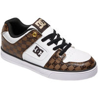 Chaussures Baskets mode DC Shoes Pure elastic se sn ADBS300301 BLACK/WHITE/BROWN (XKWC) Noir