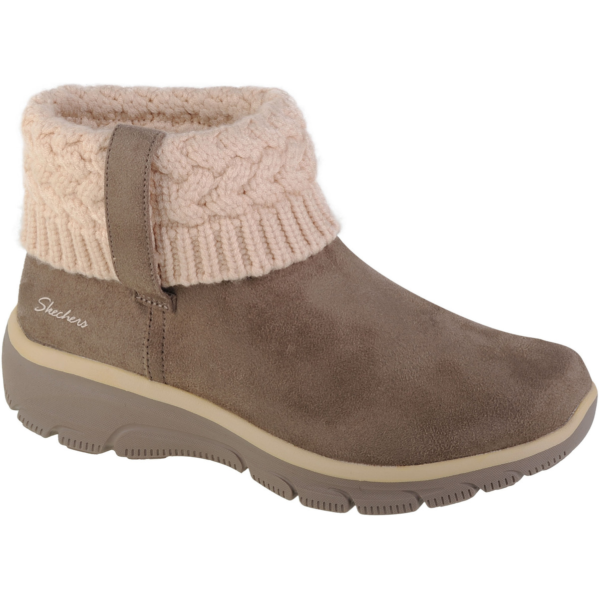 Chaussures Femme Boots Skechers Easy Going - Cozy Weather Rose