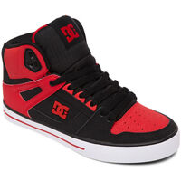 Chaussures Christmas Baskets mode DC Shoes Pure high-top wc Rouge