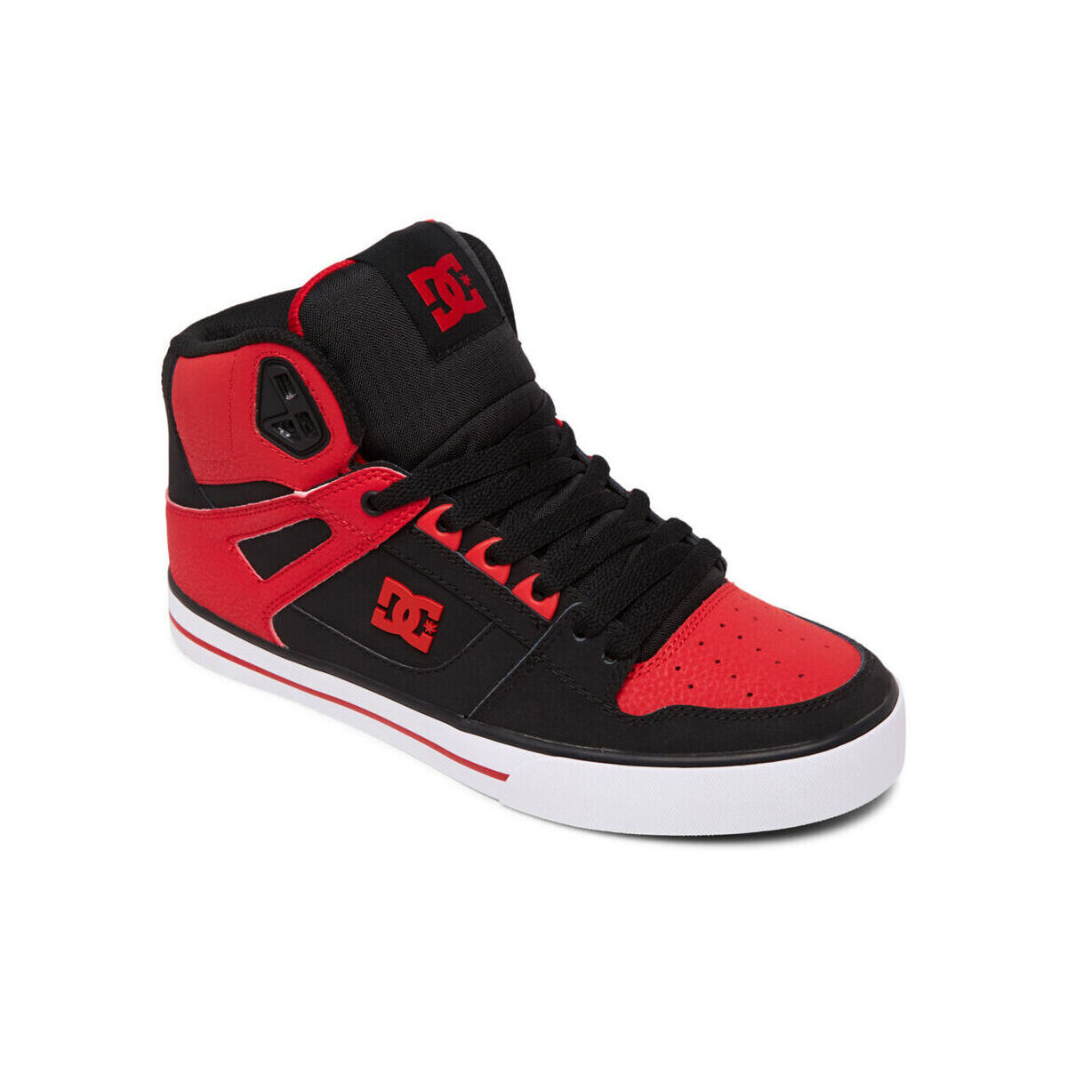 Chaussures Homme Baskets mode DC Shoes Pure high-top wc ADYS400043 FIERY RED /WHITE/BLACK (FWB) Rouge
