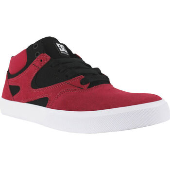 Chaussures Homme Baskets mode DC Shoes Like Kalis vulc mid ADYS300622 ATHLETIC RED/BLACK (ATR) Rouge