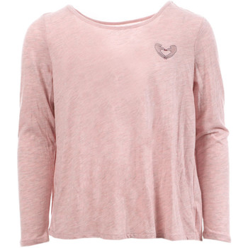 Vêtements Fille T-shirts Herno manches longues Teddy Smith 51005499D Rose