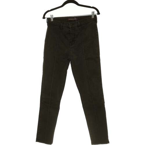 Vêtements Femme Pantalons ASPESI mid-rise straight-leg Schwarz jeans Grün 40 - T3 - L Noir