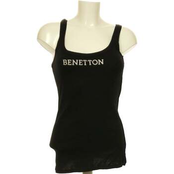 Vêtements Femme Débardeurs / T-shirts sans manche Benetton Débardeur  34 - T0 - Xs Noir