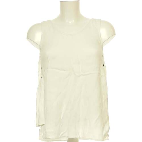 Vêtements Femme Débardeurs / T-shirts sans manche Cop Copine débardeur  36 - T1 - S Blanc Blanc