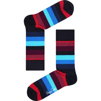 Sous-vêtements Homme Socquettes Happy socks Chaussettes Impression Rayures Multicolore