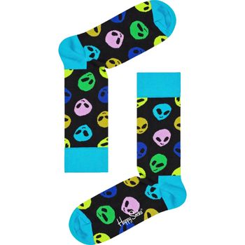 Sous-vêtements Homme Socquettes Happy socks Chaussettes Aliens Multicolore