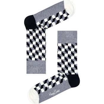 Sous-vêtements Homme Socquettes Happy socks Chaussettes Blocs Noir Multicolore