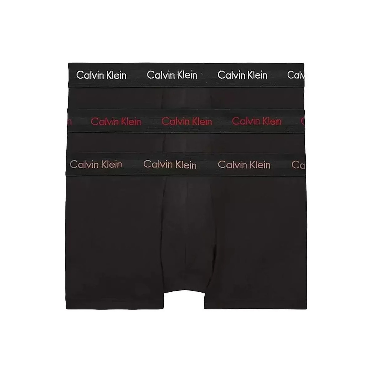 Sous-vêtements Homme Boxers Calvin Klein Jeans Pack x3 unlimited logo Noir