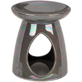 Maison & Déco Bougies / diffuseurs Utilisez au minimum 1 lettre majuscule Brûle-parfum gris nacré en céramique Gris