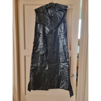 Vêtements Femme Vestes en cuir / synthétiques Autre superbe veste longue gstar Noir